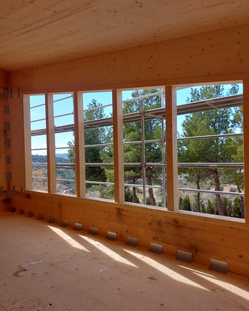 Prosismad - foto de estructura de madera