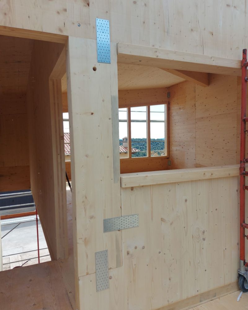 Prosismad - foto de estructura de madera