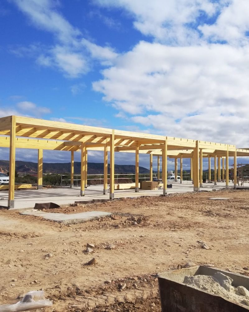 Prosismad - foto de estructura de madera