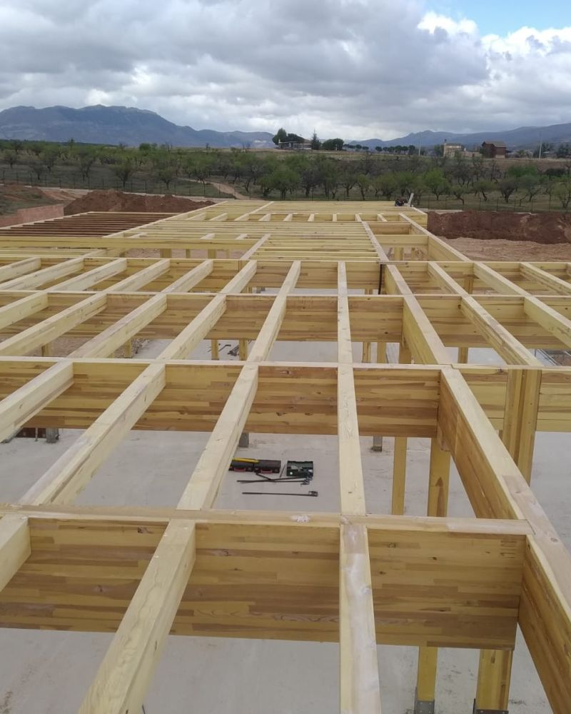Prosismad - foto de estructura de madera