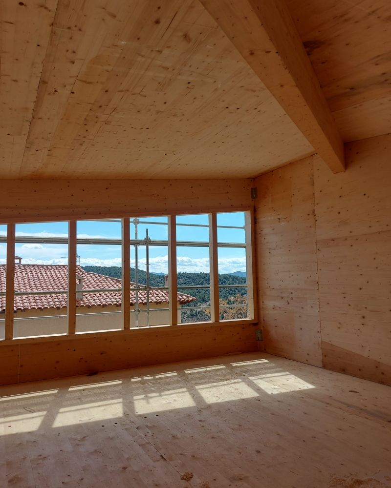 Prosismad - foto de estructura de madera